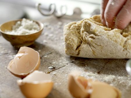 Garnelen-Ravioli Zubereitung Schritt 2 Garnelen-Ravioli Zubereitung Schritt 2