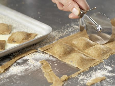 Garnelen-Ravioli Zubereitung Schritt 6 Garnelen-Ravioli Zubereitung Schritt 6