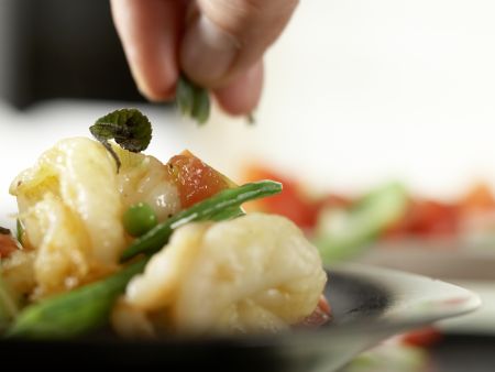 Garnelenpfanne Zubereitung Schritt 10 Garnelenpfanne Zubereitung Schritt 10