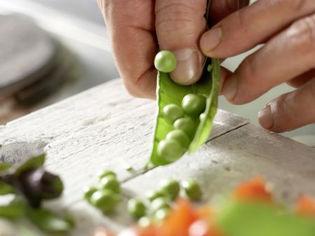Garnelenpfanne Zubereitung Schritt 5 Garnelenpfanne Zubereitung Schritt 5