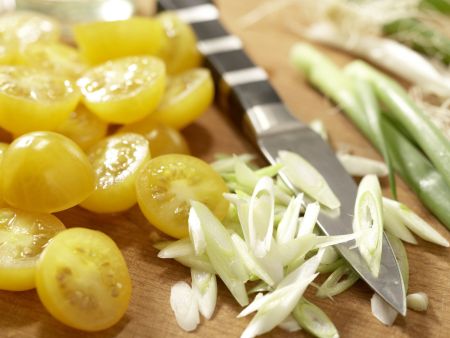 Garnelenspieße auf Salat Zubereitung Schritt 6 Garnelenspieße auf Salat Zubereitung Schritt 6