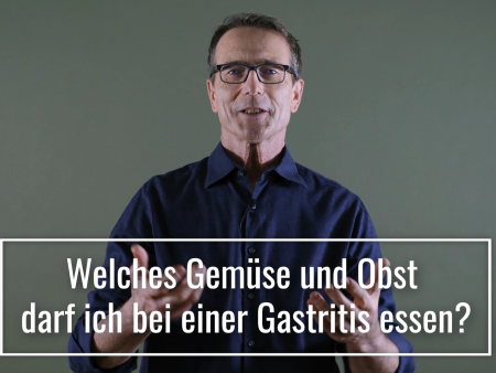 Welches Gemüse und Obst darf ich bei einer Gastritis essen?