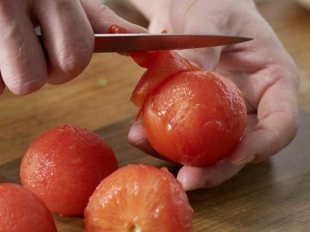 Gazpacho mit Weißbrot Zubereitung Schritt 2 Gazpacho mit Weißbrot Zubereitung Schritt 2