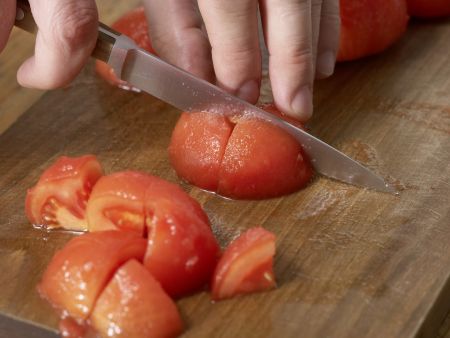 Gazpacho mit Weißbrot Zubereitung Schritt 3 Gazpacho mit Weißbrot Zubereitung Schritt 3
