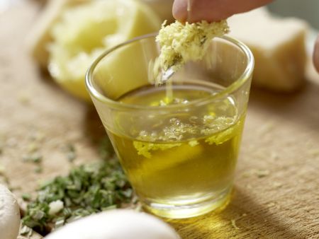 Gebackene Champignons Zubereitung Schritt 2 Gebackene Champignons Zubereitung Schritt 2