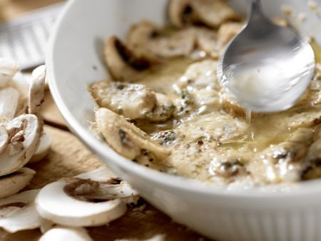 Gebackene Champignons Zubereitung Schritt 6 Gebackene Champignons Zubereitung Schritt 6