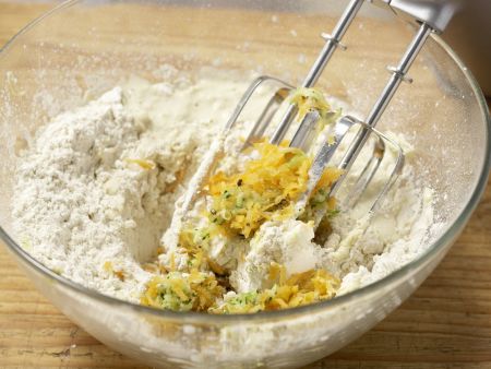 Gebackene Gemüsestangen mit Dip Zubereitung Schritt 3 Gebackene Gemüsestangen mit Dip Zubereitung Schritt 3