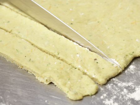 Gebackene Gemüsestangen mit Dip Zubereitung Schritt 4 Gebackene Gemüsestangen mit Dip Zubereitung Schritt 4