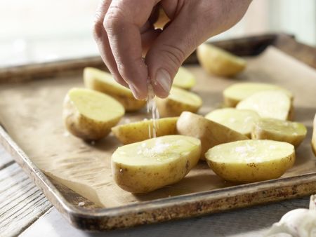 Gebackene Kartoffeln Zubereitung Schritt 2 Gebackene Kartoffeln Zubereitung Schritt 2