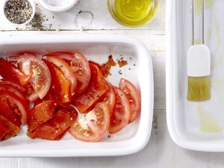 Gebackener Schafskäse Zubereitung Schritt 3 Gebackener Schafskäse Zubereitung Schritt 3
