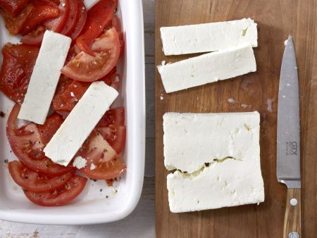 Gebackener Schafskäse Zubereitung Schritt 4 Gebackener Schafskäse Zubereitung Schritt 4