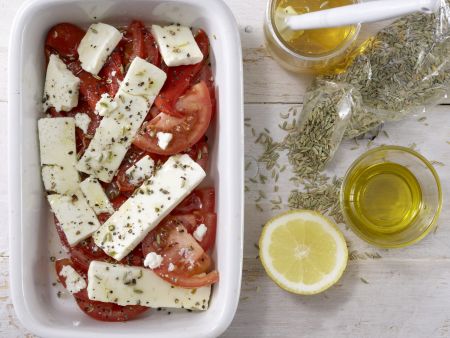 Gebackener Schafskäse Zubereitung Schritt 5 Gebackener Schafskäse Zubereitung Schritt 5