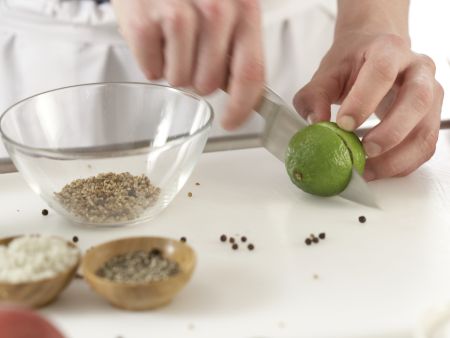 Gebeizte Lachsforelle Zubereitung Schritt 6 Gebeizte Lachsforelle Zubereitung Schritt 6