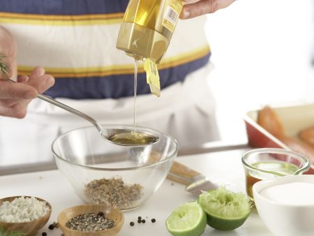Gebeizte Lachsforelle Zubereitung Schritt 8 Gebeizte Lachsforelle Zubereitung Schritt 8