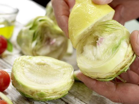 Gebeizte Meeräsche Zubereitung Schritt 7 Gebeizte Meeräsche Zubereitung Schritt 7