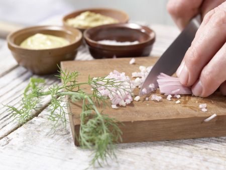 Gebratene Lachsfilets Zubereitung Schritt 2 Gebratene Lachsfilets Zubereitung Schritt 2