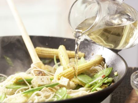 Gebratene Nudeln Zubereitung Schritt 8 Gebratene Nudeln Zubereitung Schritt 8