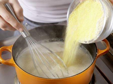 Gebratene Polenta Zubereitung Schritt 2 Gebratene Polenta Zubereitung Schritt 2