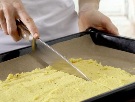 Gebratene Polenta Zubereitung Schritt 7 Gebratene Polenta Zubereitung Schritt 7