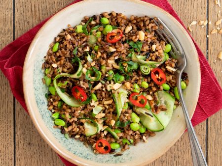 Gebratener Reis mit Edamame