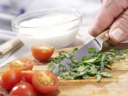 Gebratener Seelachs mit Wildreis Zubereitung Schritt 6 Gebratener Seelachs mit Wildreis Zubereitung Schritt 6