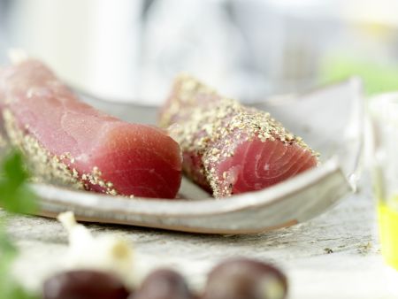 Gebratener Thunfisch Zubereitung Schritt 4 Gebratener Thunfisch Zubereitung Schritt 4