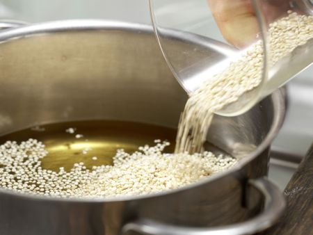 Gedämpfte Bärlauch-Möhren Zubereitung Schritt 3 Gedämpfte Bärlauch-Möhren Zubereitung Schritt 3