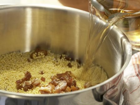 Gedünstete Hirse Zubereitung Schritt 3 Gedünstete Hirse Zubereitung Schritt 3