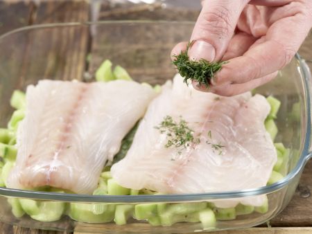 Gedünstetes Schellfischfilet Zubereitung Schritt 8 Gedünstetes Schellfischfilet Zubereitung Schritt 8