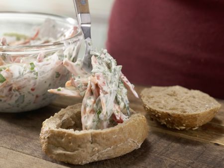 Gefüllte Brötchen "Veggi's Liebling" Zubereitung Schritt 7 Gefüllte Brötchen "Veggi's Liebling" Zubereitung Schritt 7