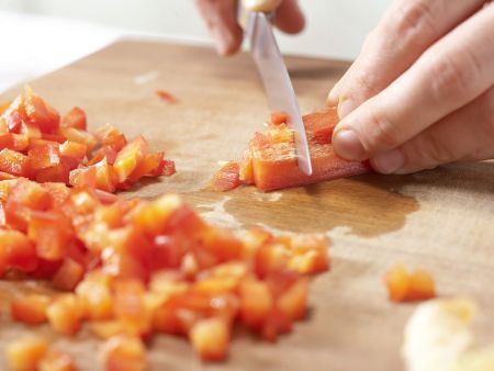 Gefüllte Chicoréeblätter Zubereitung Schritt 3 Gefüllte Chicoréeblätter Zubereitung Schritt 3