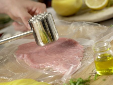 Gefüllte Kalbsschnitzel Zubereitung Schritt 3 Gefüllte Kalbsschnitzel Zubereitung Schritt 3