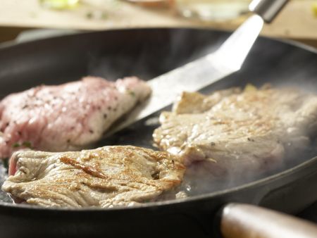 Gefüllte Kalbsschnitzel Zubereitung Schritt 6 Gefüllte Kalbsschnitzel Zubereitung Schritt 6