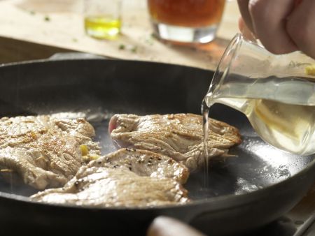 Gefüllte Kalbsschnitzel Zubereitung Schritt 7 Gefüllte Kalbsschnitzel Zubereitung Schritt 7