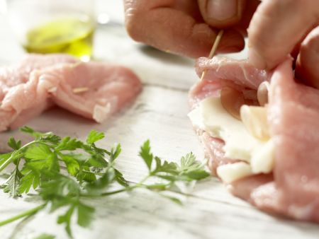 Gefüllte Kalbssteaks – smarter Zubereitung Schritt 2 Gefüllte Kalbssteaks – smarter Zubereitung Schritt 2