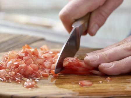 Gefüllte Lachsforelle Zubereitung Schritt 4 Gefüllte Lachsforelle Zubereitung Schritt 4