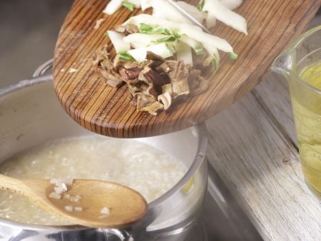 Gefüllte Mangoldrouladen Zubereitung Schritt 7 Gefüllte Mangoldrouladen Zubereitung Schritt 7