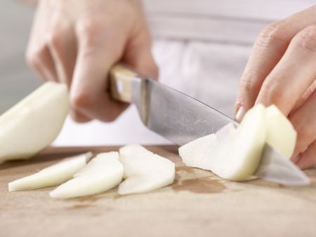 Gefüllte Melone Zubereitung Schritt 5 Gefüllte Melone Zubereitung Schritt 5