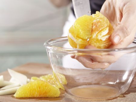 Gefüllte Melone Zubereitung Schritt 7 Gefüllte Melone Zubereitung Schritt 7