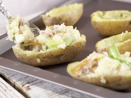 Gefüllte Ofenkartoffeln Zubereitung Schritt 7 Gefüllte Ofenkartoffeln Zubereitung Schritt 7