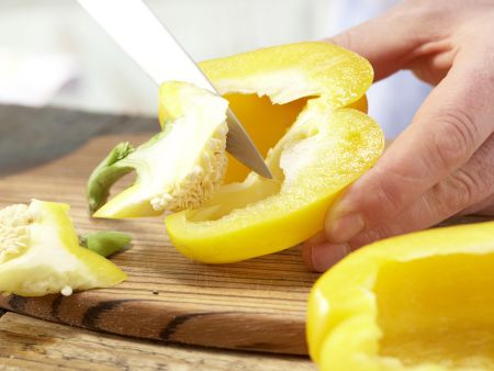 Gefüllte Paprikaschoten Zubereitung Schritt 3 Gefüllte Paprikaschoten Zubereitung Schritt 3
