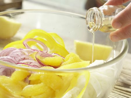Gefüllte Riesenchampignons Zubereitung Schritt 9 Gefüllte Riesenchampignons Zubereitung Schritt 9