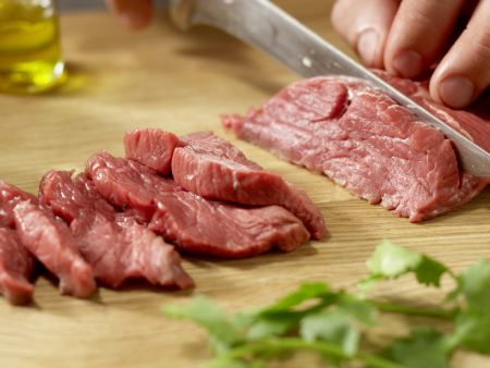 Gefüllte Tortillafladen Zubereitung Schritt 1 Gefüllte Tortillafladen Zubereitung Schritt 1