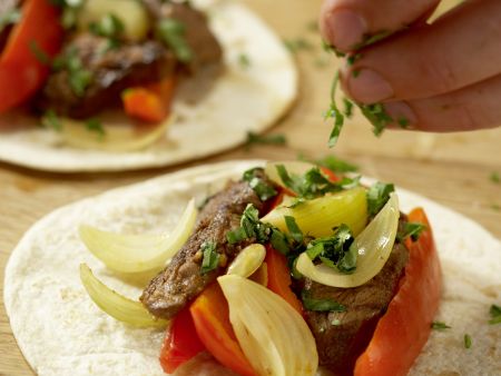 Gefüllte Tortillafladen Zubereitung Schritt 10 Gefüllte Tortillafladen Zubereitung Schritt 10