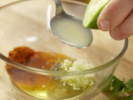 Gefüllte Tortillafladen Zubereitung Schritt 2 Gefüllte Tortillafladen Zubereitung Schritt 2