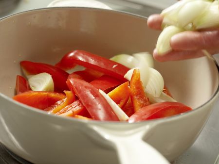 Gefüllte Tortillafladen Zubereitung Schritt 5 Gefüllte Tortillafladen Zubereitung Schritt 5