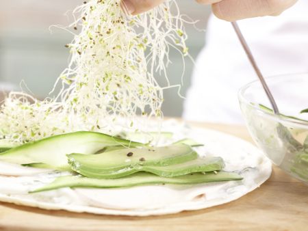 Gefüllte Wraps Zubereitung Schritt 6 Gefüllte Wraps Zubereitung Schritt 6