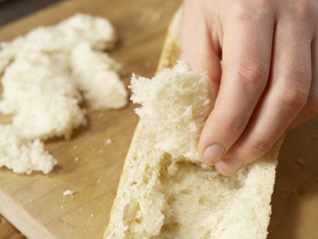 Gefülltes Baguette Zubereitung Schritt 4 Gefülltes Baguette Zubereitung Schritt 4