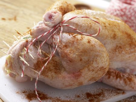 Gefülltes Polenta-Hähnchen Zubereitung Schritt 7 Gefülltes Polenta-Hähnchen Zubereitung Schritt 7