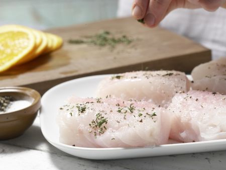 Gegrillte Kabeljaufilets Zubereitung Schritt 3 Gegrillte Kabeljaufilets Zubereitung Schritt 3
